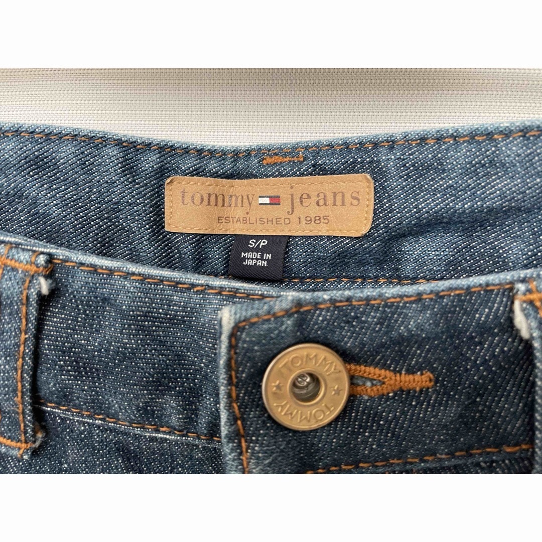 TOMMY JEANS(トミージーンズ)の未使用品　トミージーンズ tommy jeans【Sサイズ】デニム ハーフパンツ レディースのパンツ(デニム/ジーンズ)の商品写真