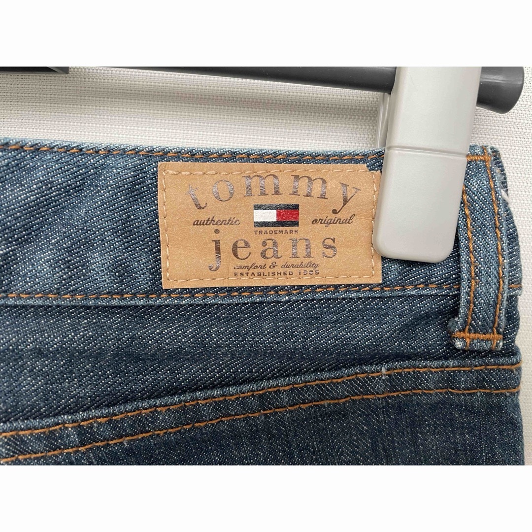 TOMMY JEANS(トミージーンズ)の未使用品　トミージーンズ tommy jeans【Sサイズ】デニム ハーフパンツ レディースのパンツ(デニム/ジーンズ)の商品写真