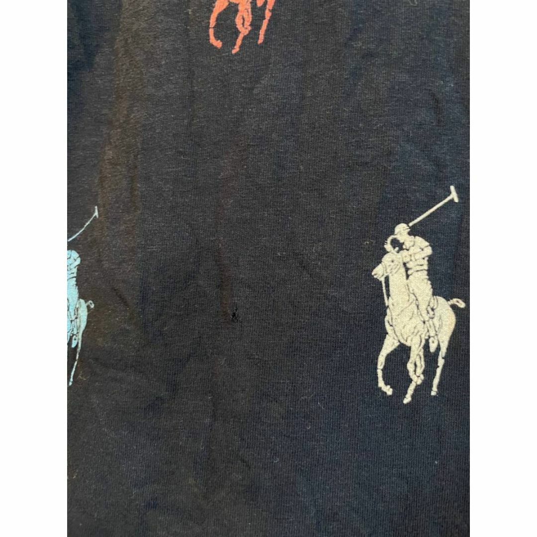 POLO RALPH LAUREN(ポロラルフローレン)のPOLO RALPH LAUREN　半袖　Tシャツ　総柄　ポニー刺繍　0131 レディースのトップス(Tシャツ(半袖/袖なし))の商品写真