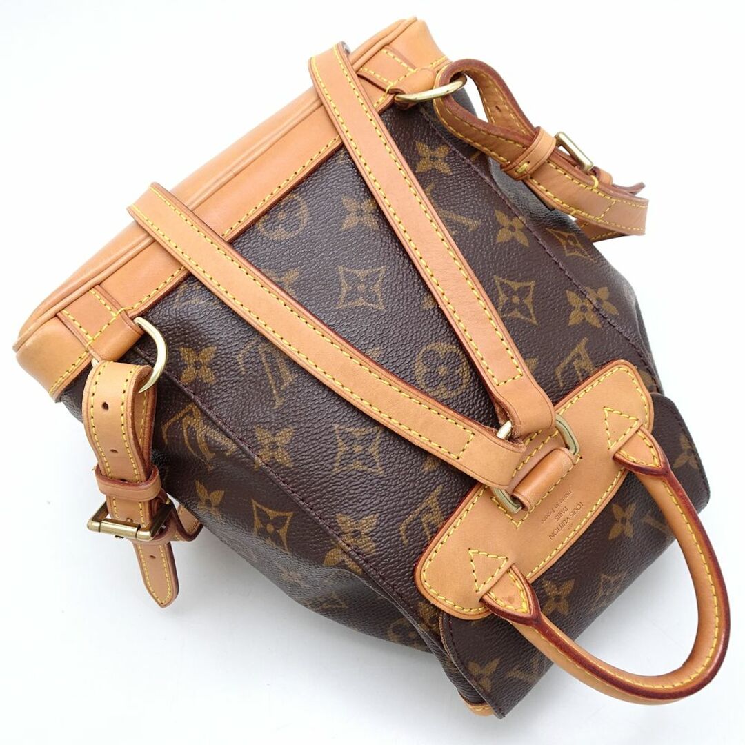 LOUIS VUITTON(ルイヴィトン)のLOUIS VUITTON ルイヴィトン モノグラム ミニモンスリ M51137 リュック・バックパック ブラウン/351102【中古】 レディースのバッグ(リュック/バックパック)の商品写真