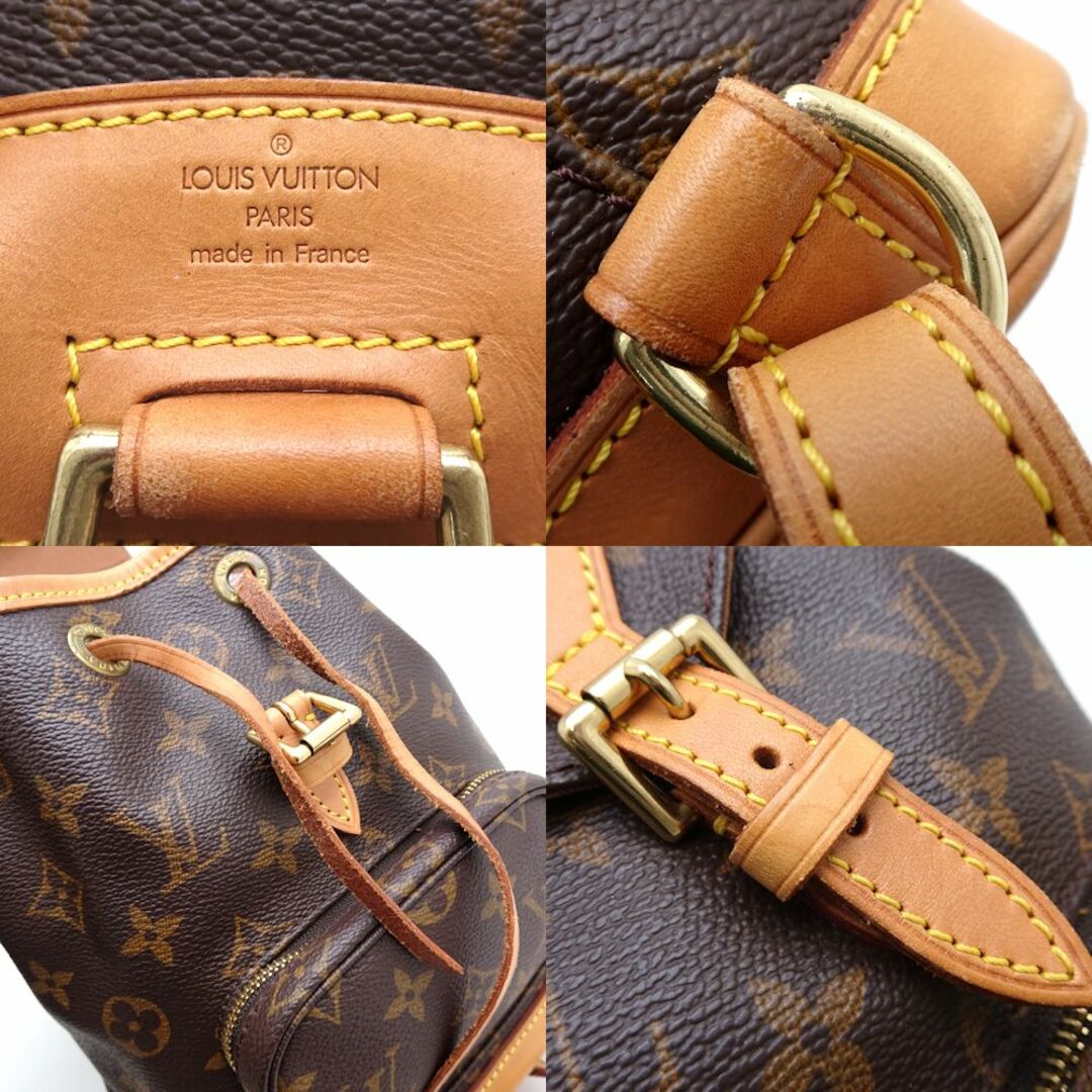 LOUIS VUITTON(ルイヴィトン)のLOUIS VUITTON ルイヴィトン モノグラム ミニモンスリ M51137 リュック・バックパック ブラウン/351102【中古】 レディースのバッグ(リュック/バックパック)の商品写真