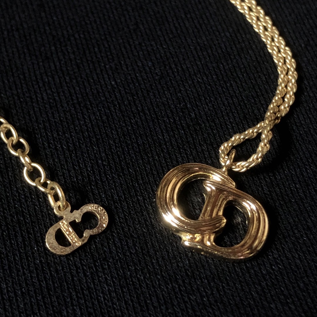 vintage Christian Dior ディオール ネックレス 刻印有り vintage Christian Dior ディオール ネックレス 刻印有り