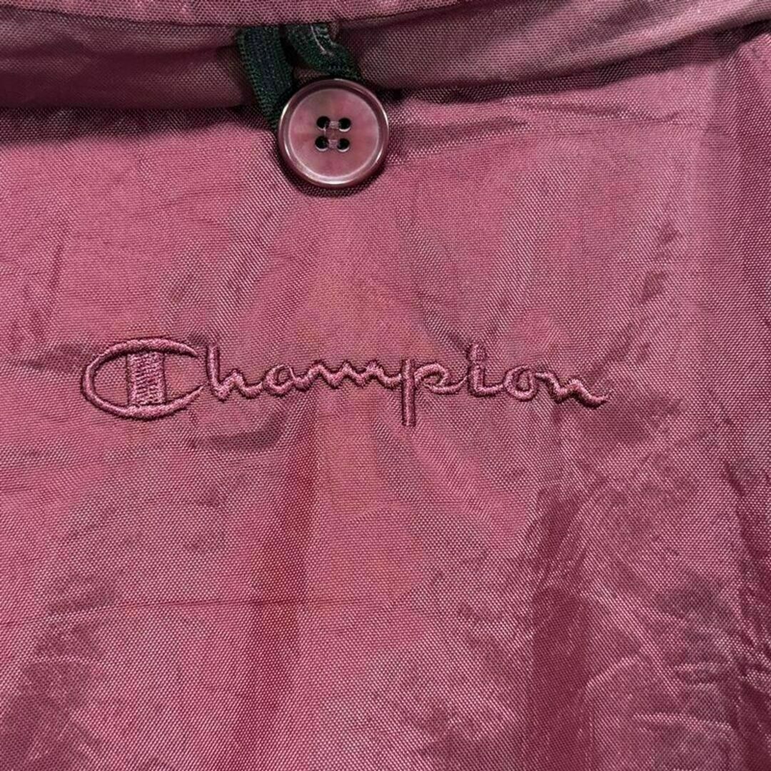Champion(チャンピオン)の【378】チャンピオンフルジップ中綿ナイロンジャケット刺繍ロゴ メンズのジャケット/アウター(ナイロンジャケット)の商品写真
