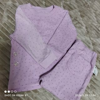 ユニクロ(UNIQLO)のUNIQLOパジャマ80cm 2セット(パジャマ)