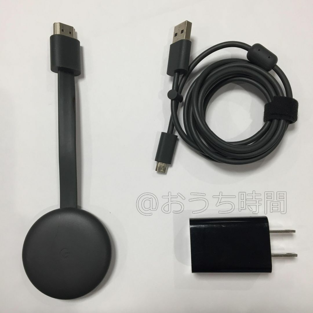 Google(グーグル)の【純正正規品】 Google Chromecast 第3世代クロームキャスト スマホ/家電/カメラのテレビ/映像機器(その他)の商品写真