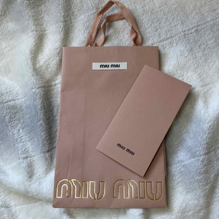 miumiu - miu miu：紙袋　ショッパー