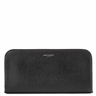 【訳あり】SAINT LAURENT サンローラン 長財布 534290 BTY0N 1000 メンズ BLACK ブラック