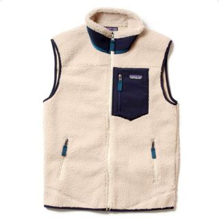 パタゴニア(patagonia)の【新品未使用】 パタゴニア patagonia メンズ クラシックレトロXベスト フリース Mens Classic Retro-X Vest 23048 【Lサイズ/NATURAL】(ダッフルコート)