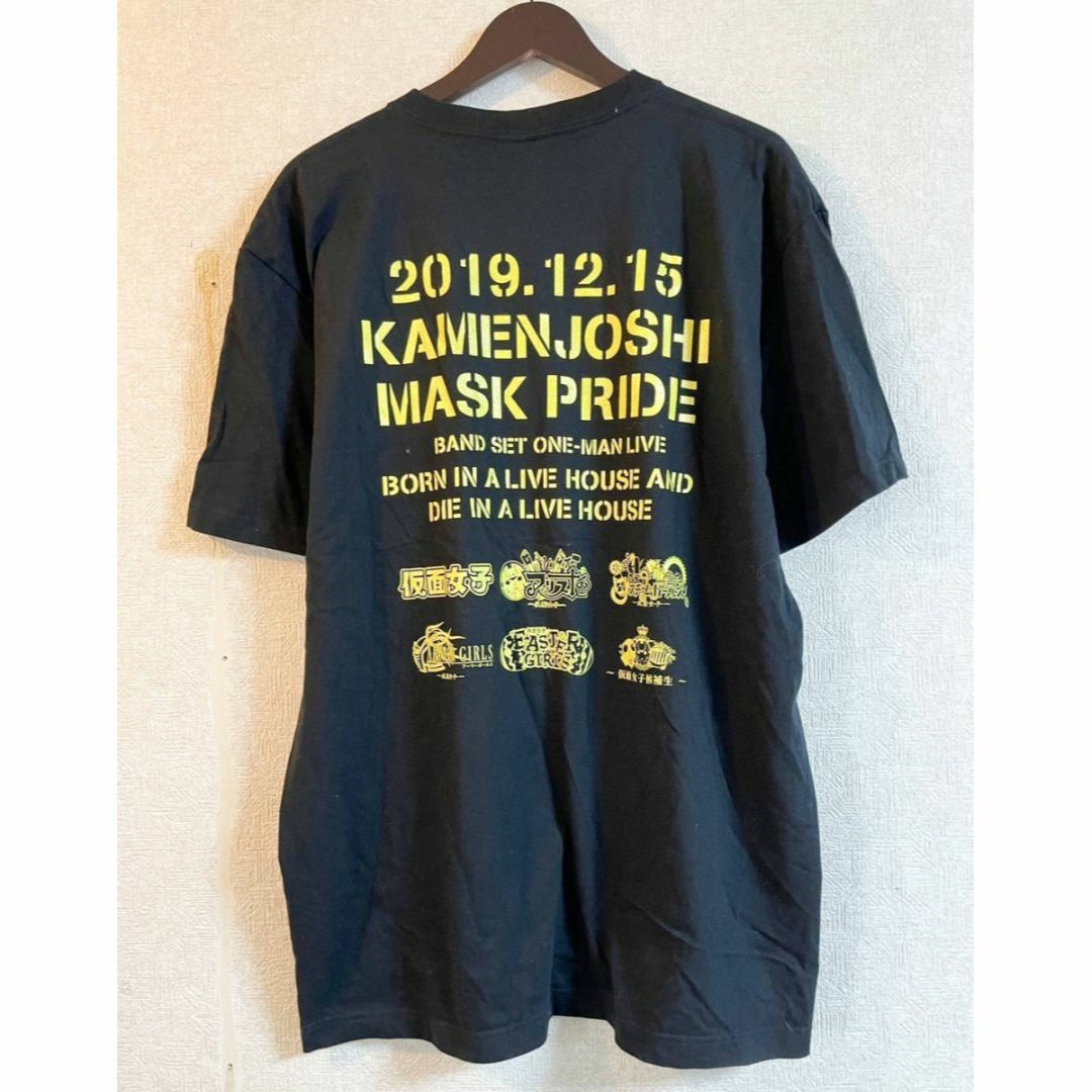 仮面女子 ワンマンライブ「MASK PRIDE 」半袖　Tシャツ　0131 エンタメ/ホビーのタレントグッズ(アイドルグッズ)の商品写真