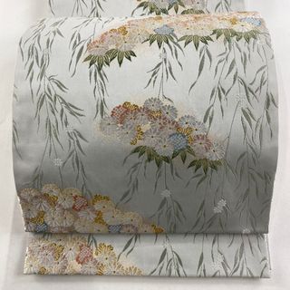 袋帯 美品 秀品 六通 正絹 【中古】