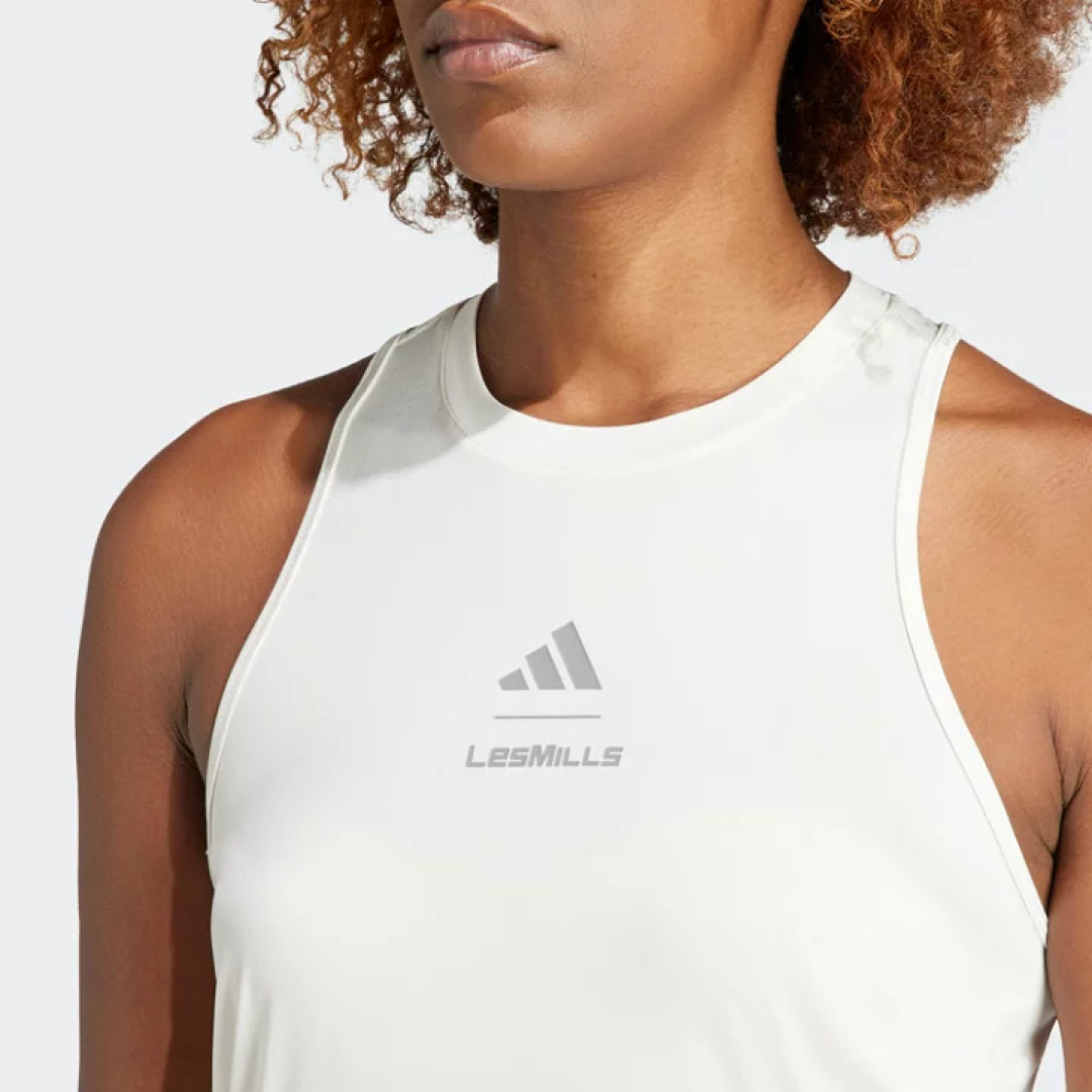 adidas(アディダス)の専用　adidas LES MILLS グラフィックタンクトップ　L レディースのトップス(タンクトップ)の商品写真