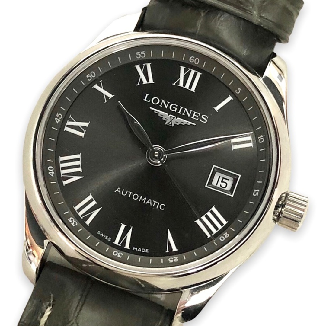 LONGINES(ロンジン)のロンジン LONGINES コンクエスト クラシック マスターコレクション L2.257.4.71.3 グレー SS 自動巻き レディース 腕時計 レディースのファッション小物(腕時計)の商品写真