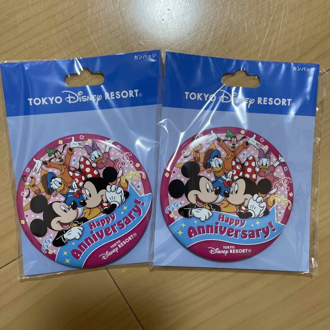 Disney(ディズニー)の【TDR】カンバッジ エンタメ/ホビーのアニメグッズ(バッジ/ピンバッジ)の商品写真