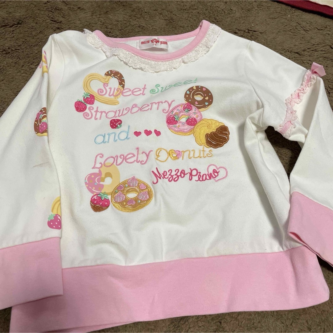 mezzo piano(メゾピアノ)のメゾピアノ キッズ/ベビー/マタニティのキッズ服女の子用(90cm~)(Tシャツ/カットソー)の商品写真