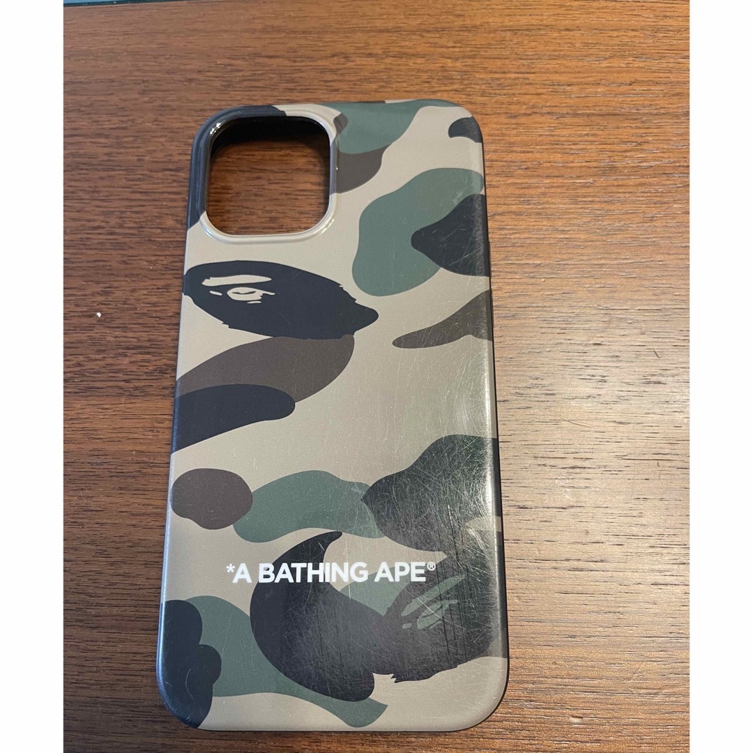 A BATHING APE(アベイシングエイプ)のA BATHING APE iphone12promax  カバー スマホ/家電/カメラのスマホアクセサリー(iPhoneケース)の商品写真