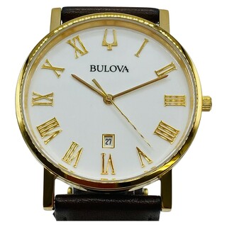 ブローバ(Bulova)の◎◎BULOVA ブローバ クォーツ 腕時計 ユニセックス 箱付 97B183(腕時計(アナログ))