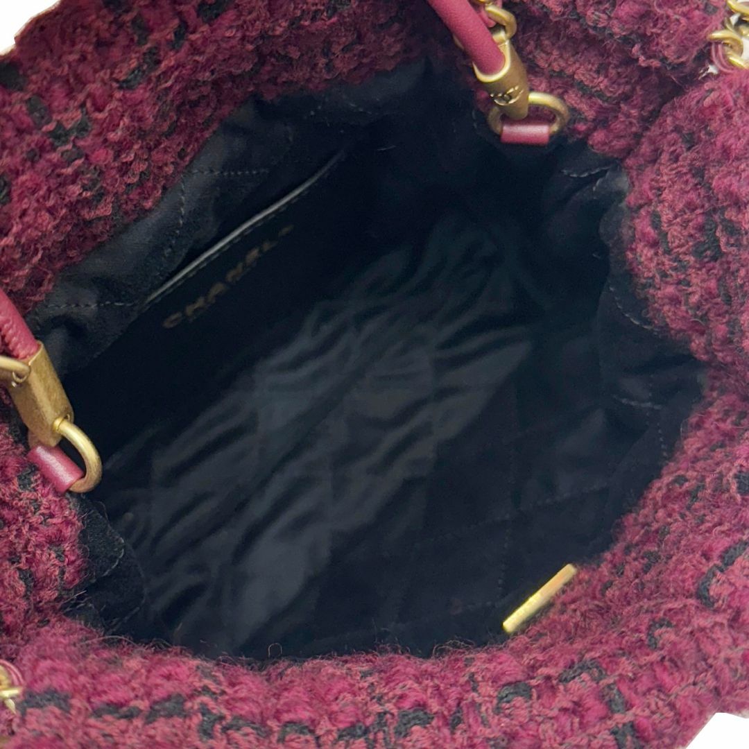 CHANEL - シャネル CHANEL 22 ミニ ココマーク ツイード CHANEL - シャネル CHANEL 22 ミニ ココマーク ツイード