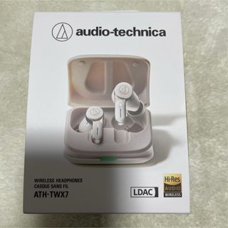 オーディオテクニカ(audio-technica)のaudio−technica ATH-TWX7 オーディオテクニカ(ヘッドフォン/イヤフォン)