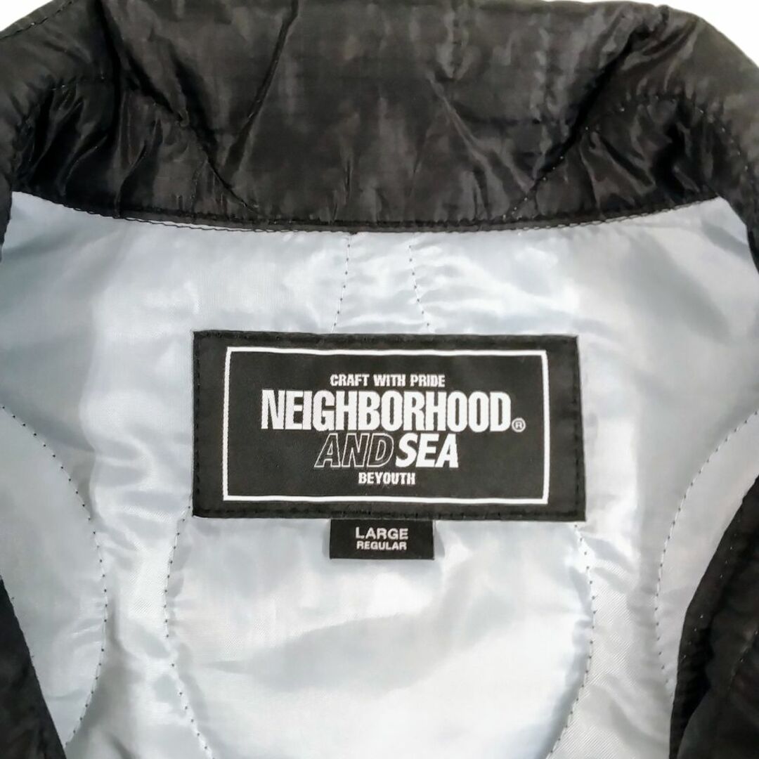 NEIGHBORHOOD(ネイバーフッド)のNEIGHBORHOOD ネイバーフッド 23SS WIND AND SEA QUILT SOUVENIR JACKET 刺繍 キルティング スーベニア ジャケット 正規品 / 33881 メンズのジャケット/アウター(その他)の商品写真