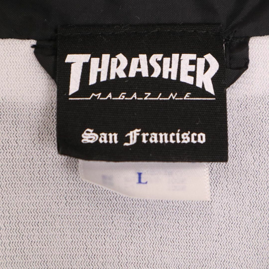 THRASHER(スラッシャー)のTHRASHER/スラッシャー アームプリント ナイロンコーチジャケット メンズのジャケット/アウター(ナイロンジャケット)の商品写真