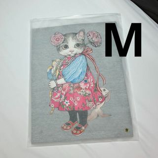 ヒグチユウコ(ヒグチユウコ)のヒグチユウコ 台湾 Tシャツ グレー Mサイズ(Tシャツ(半袖/袖なし))