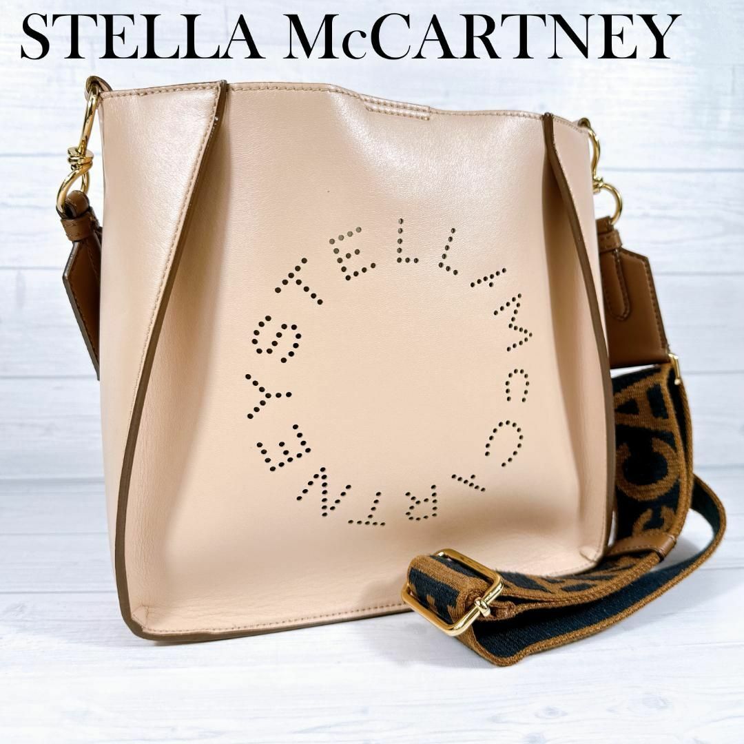 Stella McCartney(ステラマッカートニー)のステラマッカートニー ミニショルダーバッグ サークルロゴ クロスボディ レディースのバッグ(ショルダーバッグ)の商品写真