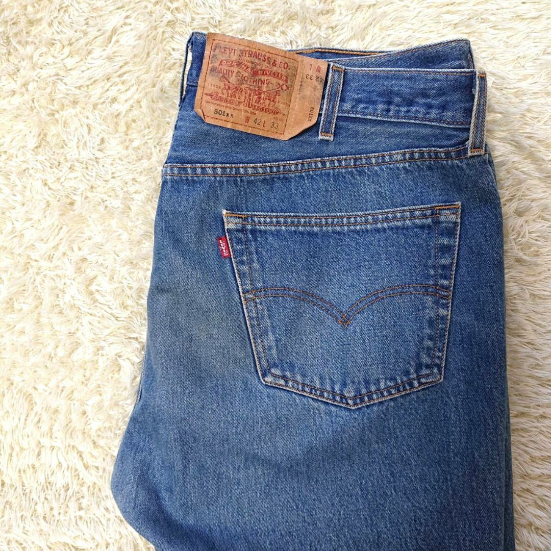 Levi's(リーバイス)のリーバイス 501XX デニム ジーンズ メキシコ製　W42 L33 メンズのパンツ(デニム/ジーンズ)の商品写真