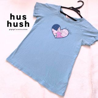 HusHush - hushush Tシャツ　プリントTシャツ　キッズ　半袖　春服　夏服　兼用