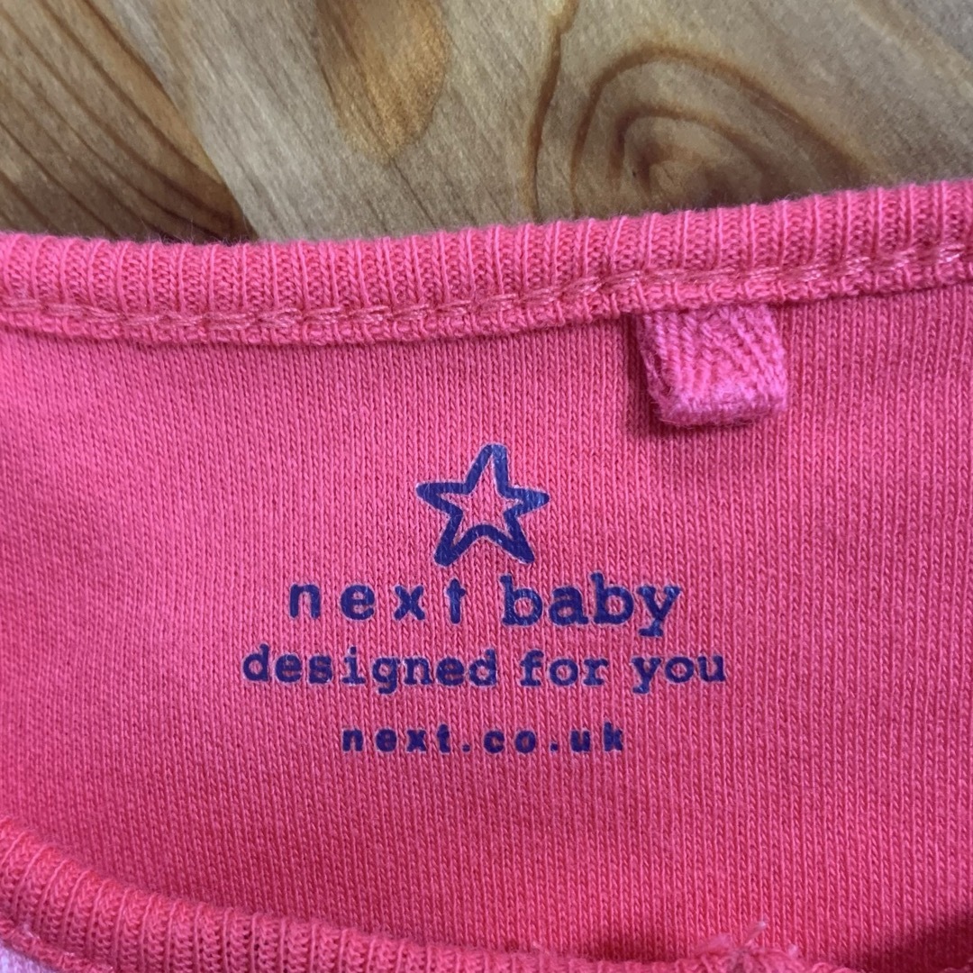 NEXT(ネクスト)のnext baby ネクストベビー 花柄 カバーオール ロンパース キッズ/ベビー/マタニティのベビー服(~85cm)(カバーオール)の商品写真