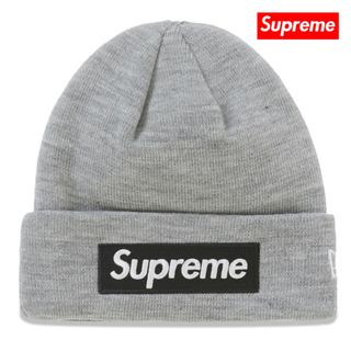 シュプリーム(Supreme)のSupreme New Era Box Logo Beanie " Grey"(ニット帽/ビーニー)