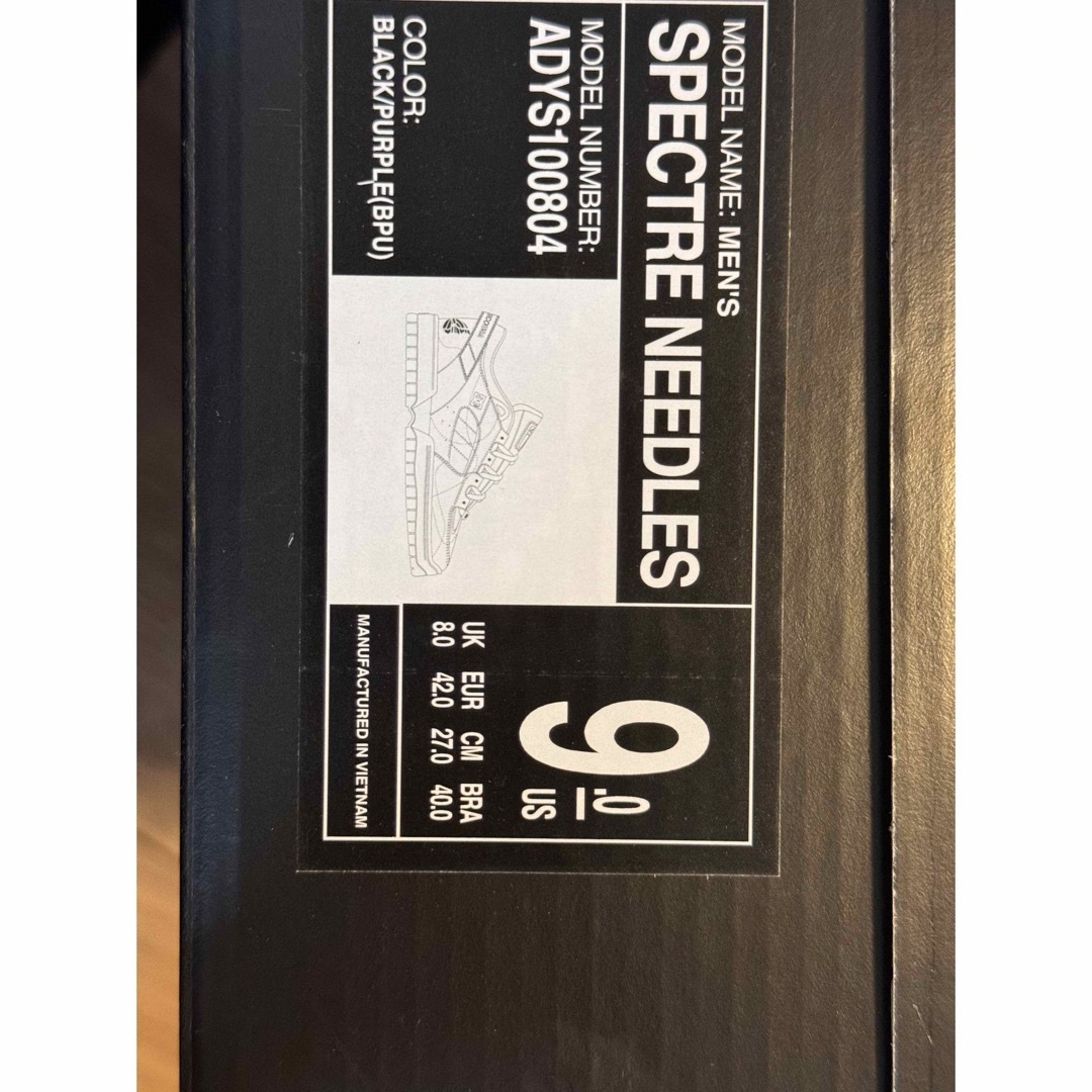 DC SHOES(ディーシーシューズ)の[新品] ニードルスxDC SHOES スニーカー US9 27.0cm 黒 紫 メンズの靴/シューズ(スニーカー)の商品写真