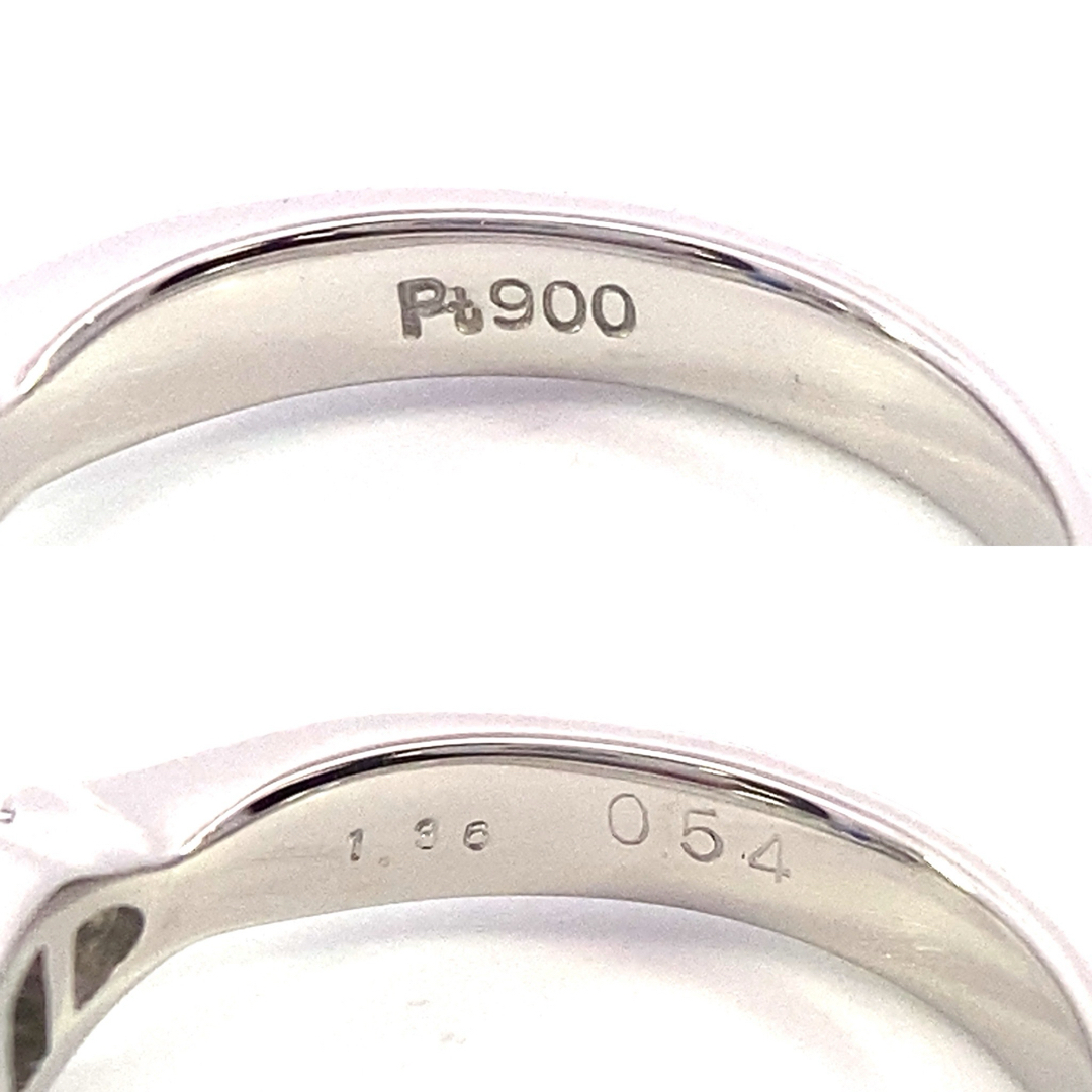 【JC5523】Pt900 天然ロイヤルブルーサファイア ダイヤモンド リング レディースのアクセサリー(リング(指輪))の商品写真