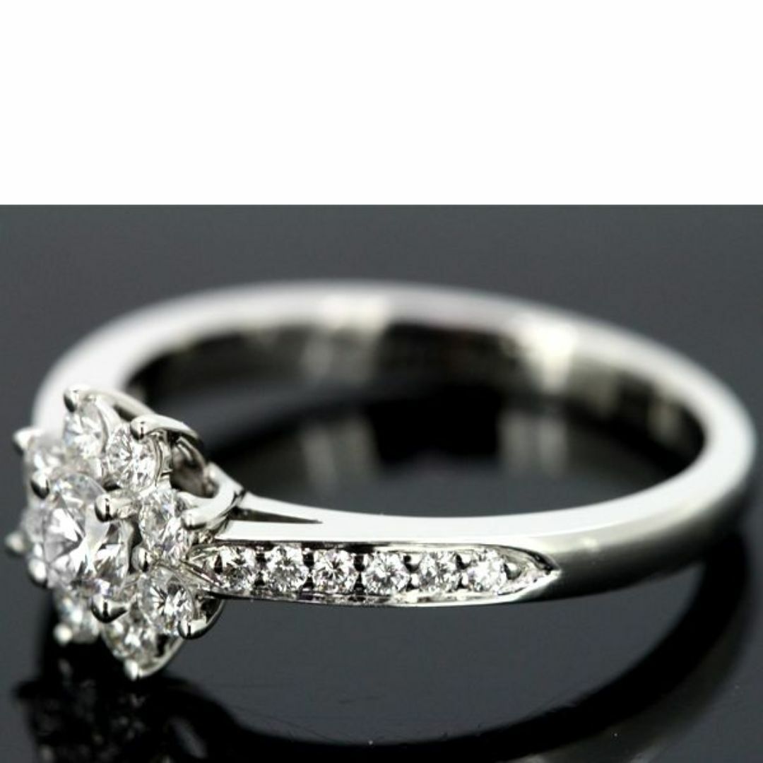 Tiffany & Co.(ティファニー)のティファニー フローラ ダイヤモンド リング Pt950 14号 レディースのアクセサリー(リング(指輪))の商品写真