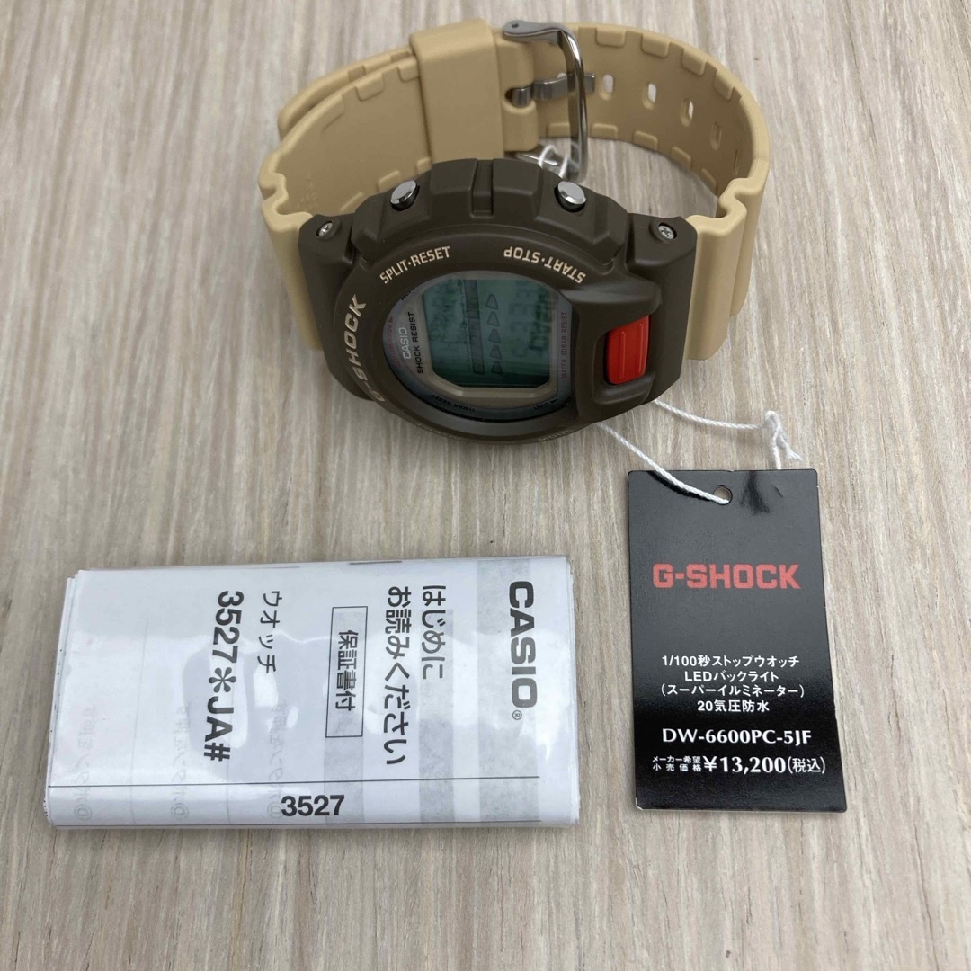 G-SHOCK(ジーショック)のCASIO G-SHOCK DW-6600PC-5JF メンズう メンズの時計(腕時計(アナログ))の商品写真