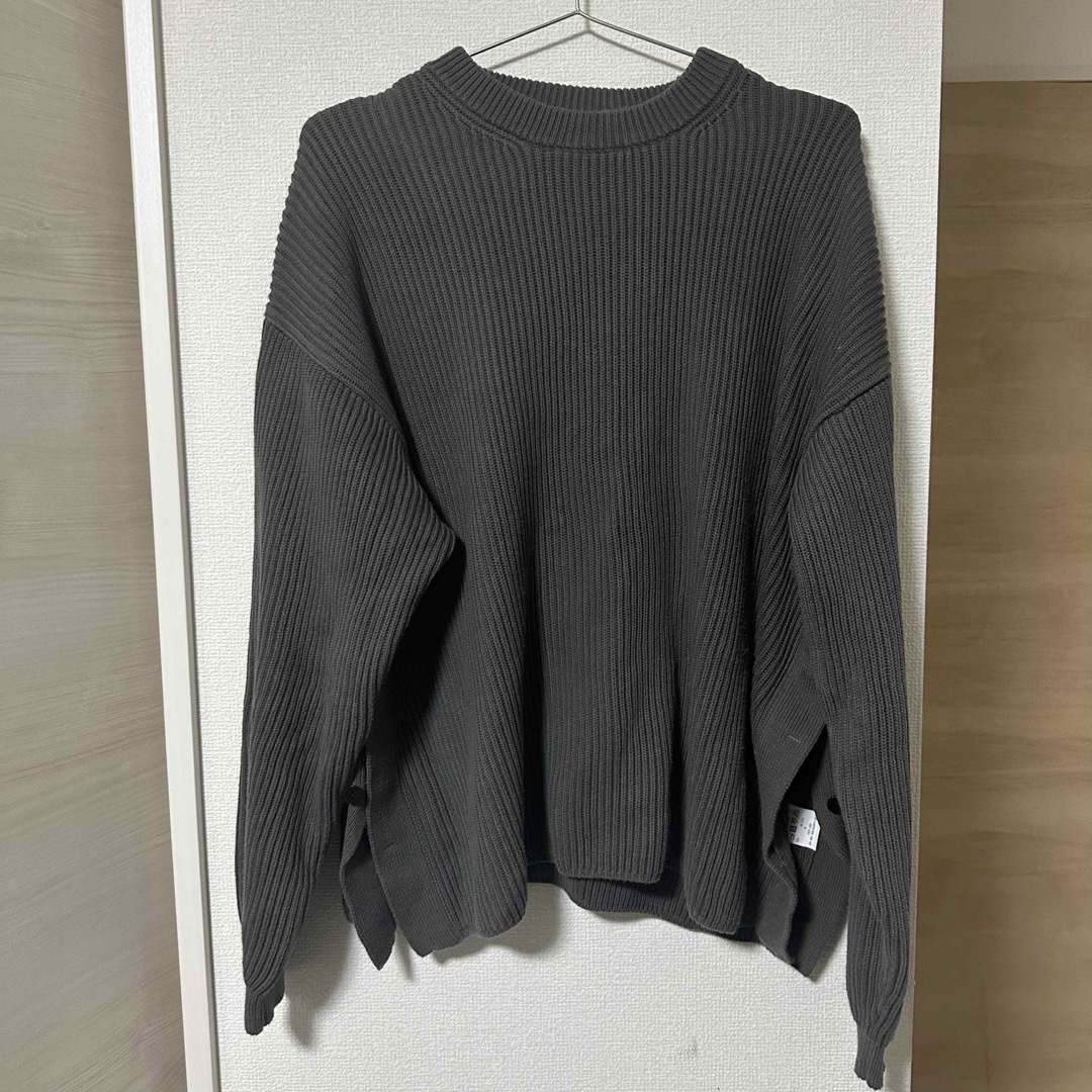 LIDNM(リドム)のLIDNMリドム　OVERSIZED 7G AZE KNIT メンズのトップス(ニット/セーター)の商品写真