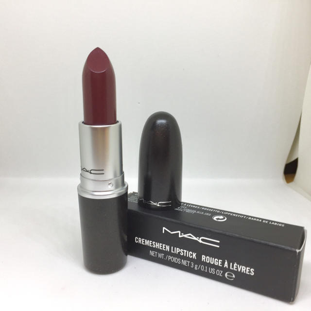 MAC(マック)のMAC ハングアップ リップスティック 箱付き タイムセール コスメ/美容のベースメイク/化粧品(口紅)の商品写真
