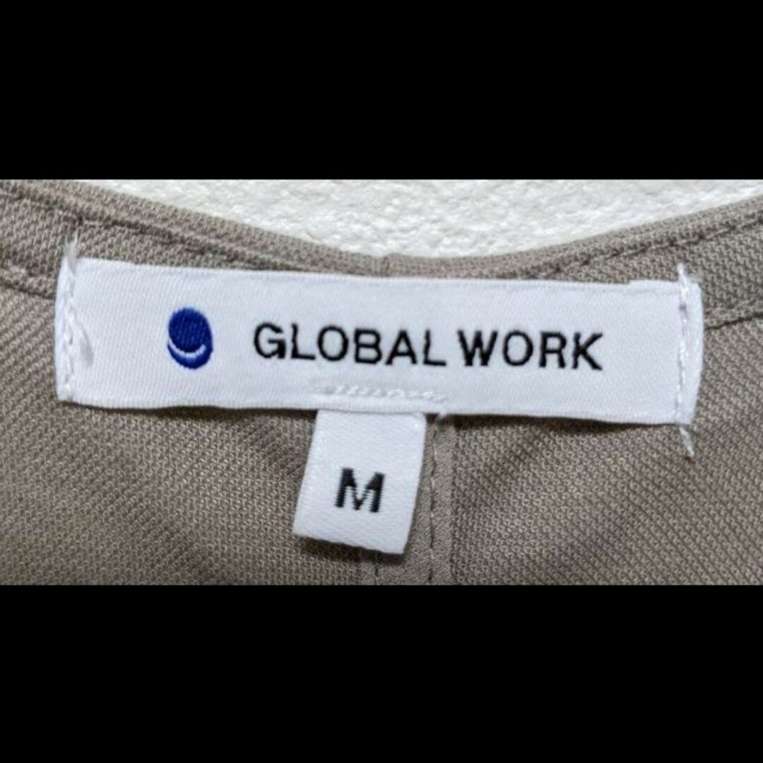 GLOBAL WORK(グローバルワーク)の【ss77】GLOBAL WORK　ロングワンピース　グレー レディースのワンピース(ロングワンピース/マキシワンピース)の商品写真