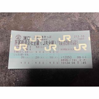 青春18きっぷ　2回分(鉄道乗車券)