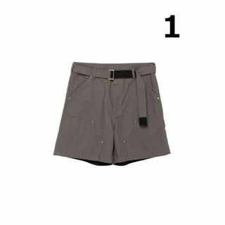 carhartt - Carhartt WIP sacai Duck Shorts 1 gray