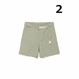 カーハート(carhartt)のCarhartt WIP sacai Duck Shorts 2 グリーン(ショートパンツ)