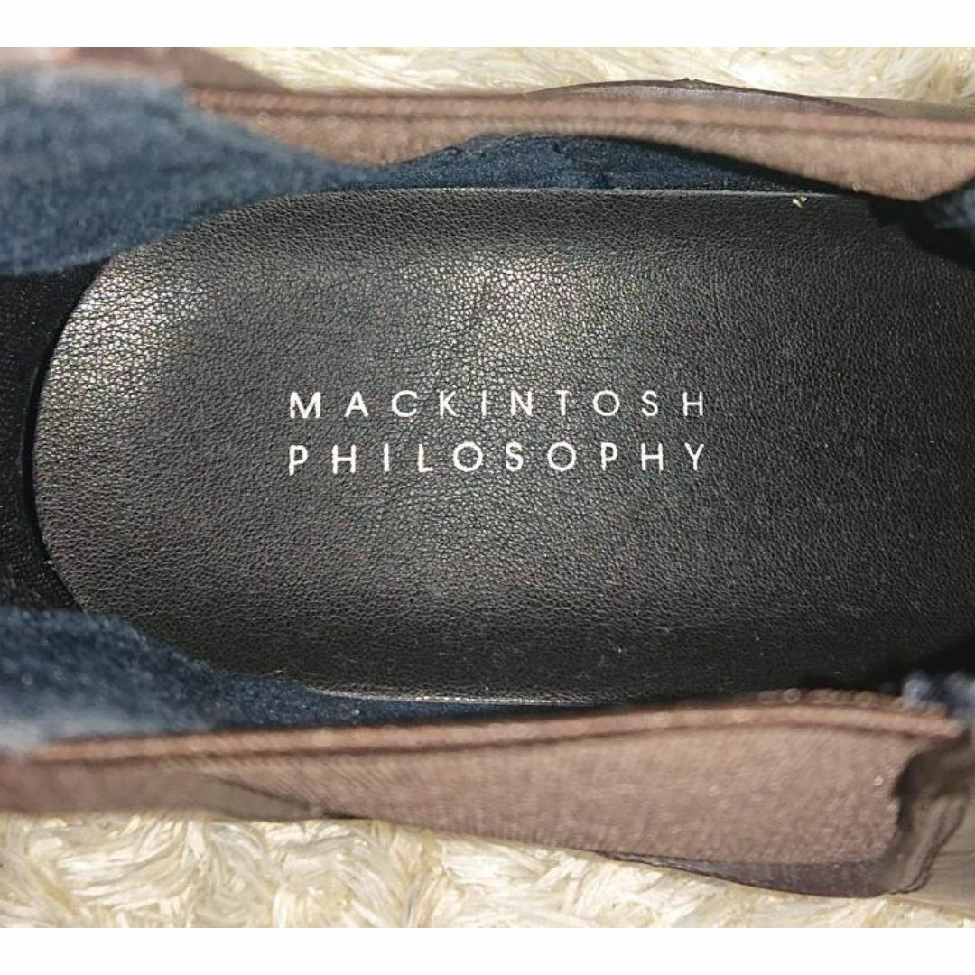 MACKINTOSH PHILOSOPHY(マッキントッシュフィロソフィー)のマッキントッシュフィロソフィー　サイドゴア 27㎝　レインブーツ 未使用に近い メンズの靴/シューズ(ブーツ)の商品写真