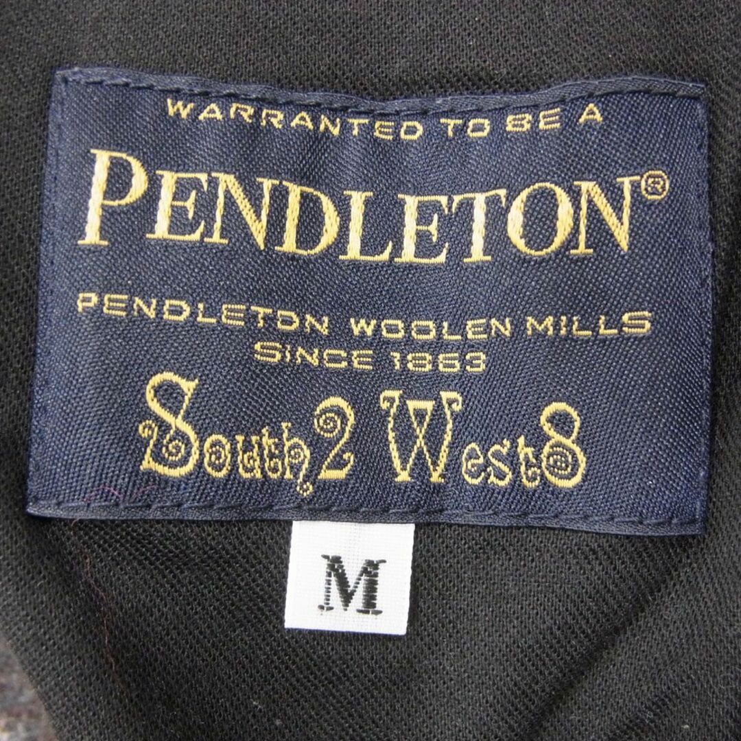 PENDLETON(ペンドルトン)の新品 定価4万1800円●South2 West8 PENDLETON ペンドルトン 21AW ロングパンツ ウール 日本製 未使用 メンズ Mサイズ チェック柄 正規品 メンズのパンツ(その他)の商品写真