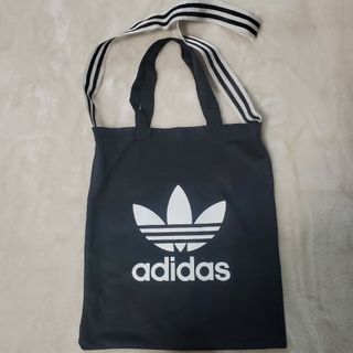 アディダス(adidas)のadidas　トートバック　黒(トートバッグ)