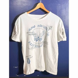 ALPHA INDUSTRIES - ALPHA INDUSTRIES  半袖　Tシャツ Lサイズ