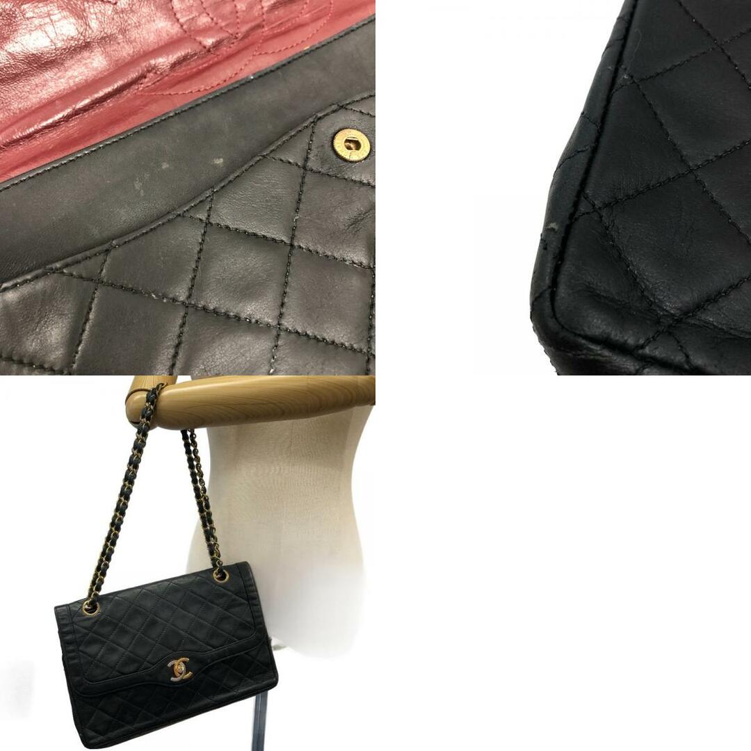 CHANEL(シャネル)のシャネル CHANEL ハンドバッグ
 マトラッセ ココマーク マトラッセ25 Wフラップ チェーンショルダー ブラック レディースのバッグ(ハンドバッグ)の商品写真