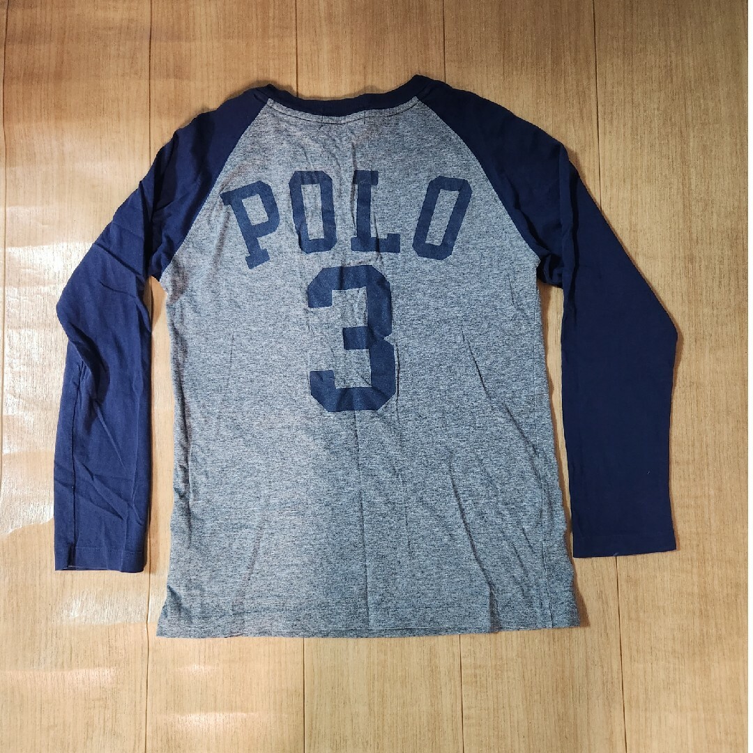 POLO RALPH LAUREN(ポロラルフローレン)のラルフローレン　長袖Tシャツ　140 キッズ/ベビー/マタニティのキッズ服男の子用(90cm~)(Tシャツ/カットソー)の商品写真