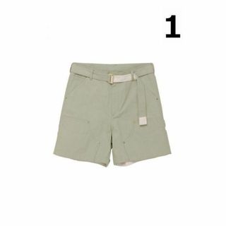 カーハート(carhartt)のCarhartt WIP sacai Duck Shorts 1 グリーン(ショートパンツ)