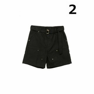 サカイ(sacai)のCarhartt WIP sacai Duck Shorts 2 黒(ショートパンツ)