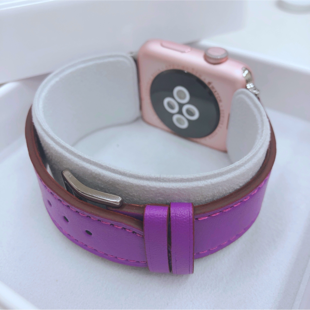 Apple Watch(アップルウォッチ)のApple Watch シリーズ2 アップルウォッチ 本体 ピンク Rose スマホ/家電/カメラのスマートフォン/携帯電話(その他)の商品写真