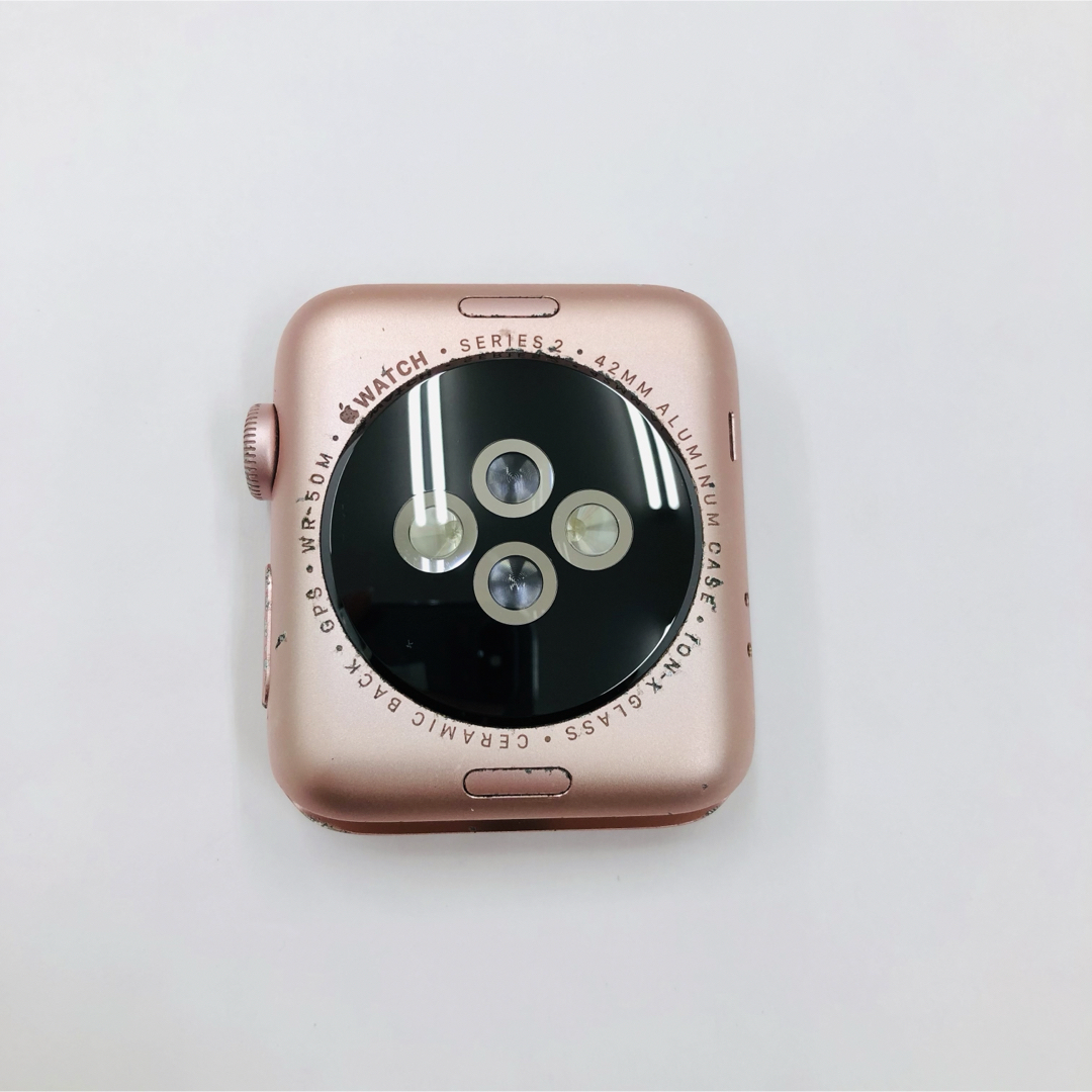 Apple Watch(アップルウォッチ)のApple Watch シリーズ2 アップルウォッチ 本体 ピンク Rose スマホ/家電/カメラのスマートフォン/携帯電話(その他)の商品写真